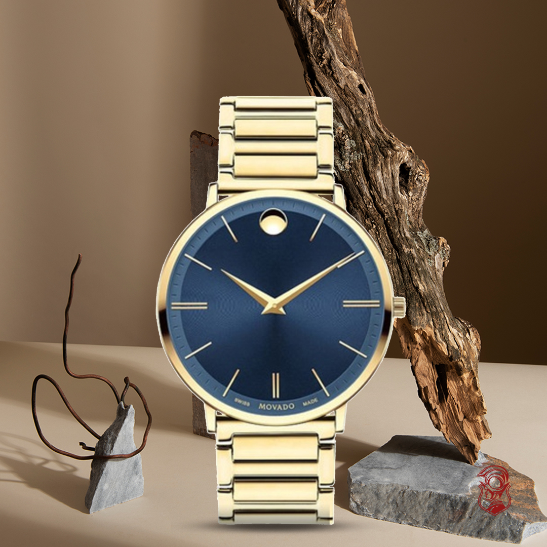 MSP: 97227 MOVADO ULTRA SLIM BLUE MEN'S WATCH 40MM 27,030,000 VNĐ