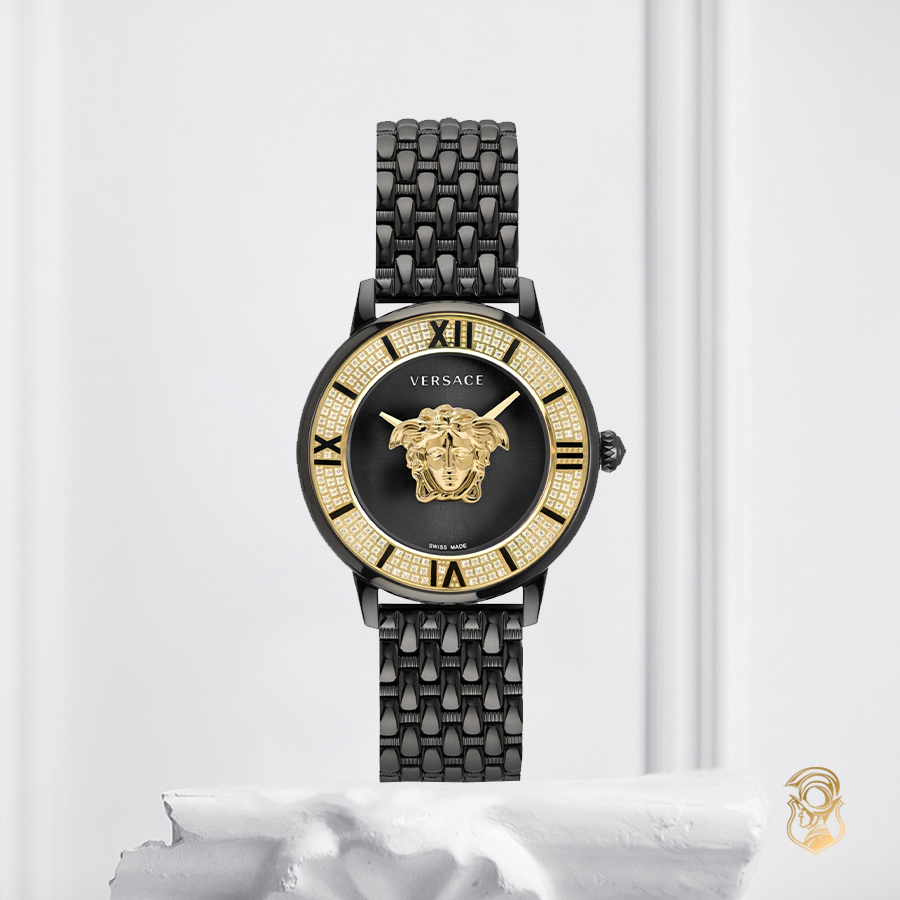 MSP: 101454 Versace Medusa Diamond Watch 38mm 108,000,000