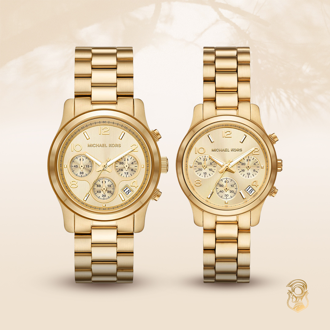 MSP: 102633 Michael Kors Runway Gold-Tone Watch 38mm 7,510,000