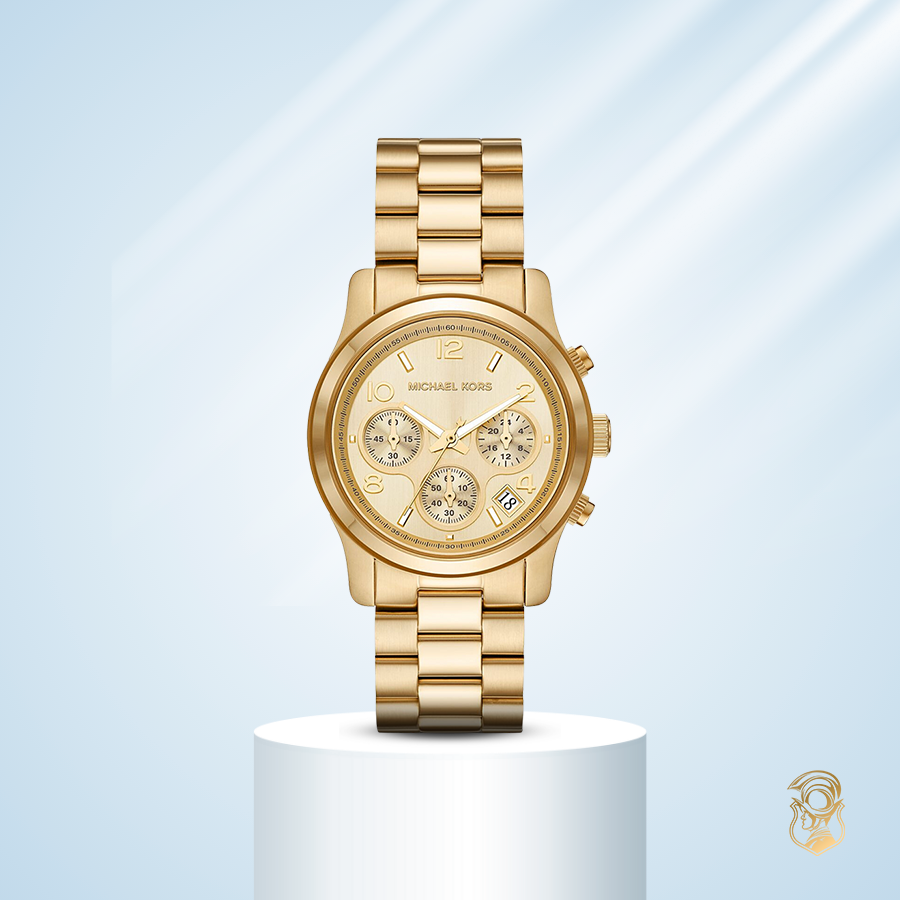 MSP: 102633 Michael Kors Runway Gold-Tone Watch 38mm 7,510,000