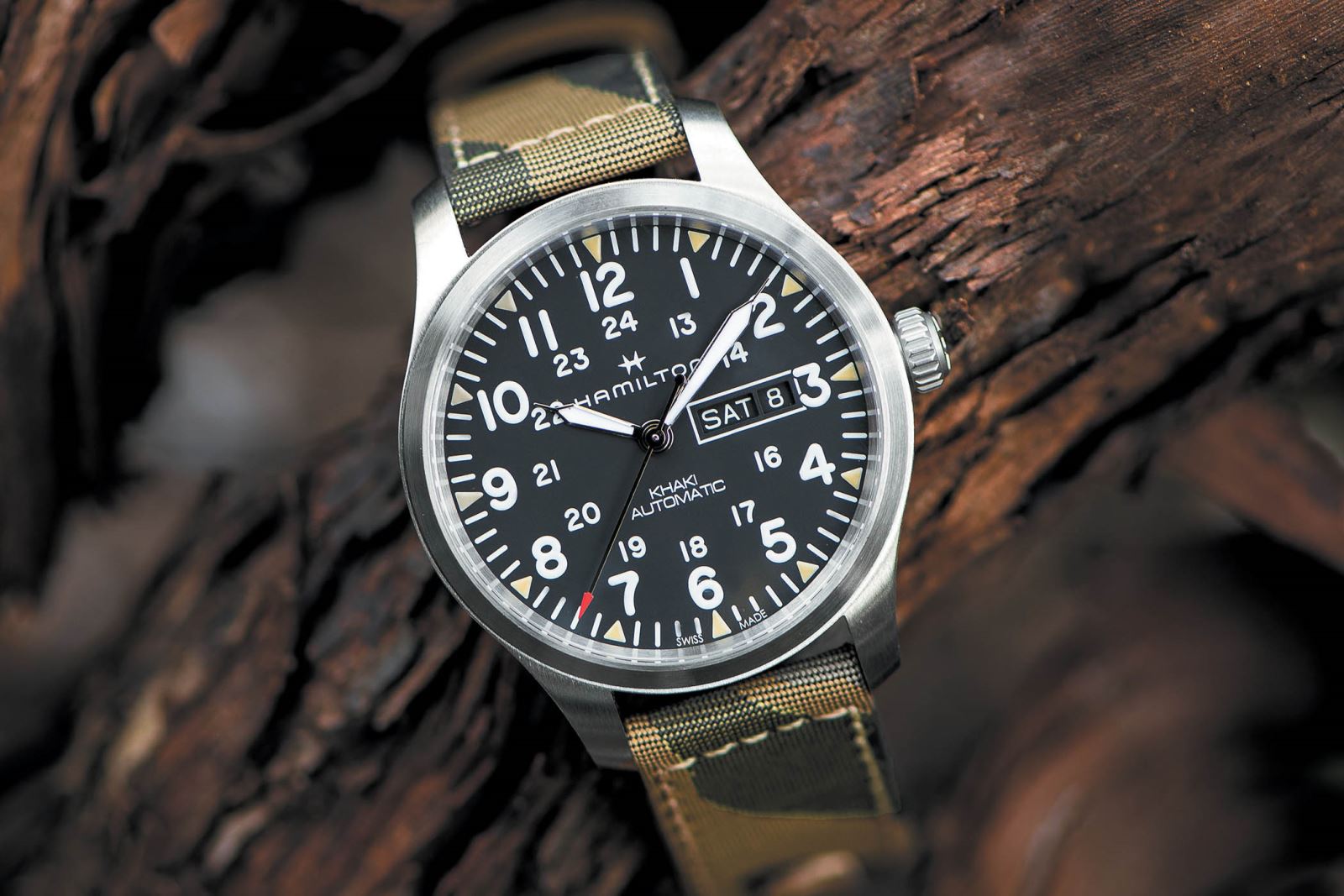 Hamilton Khaki Field Day-Date