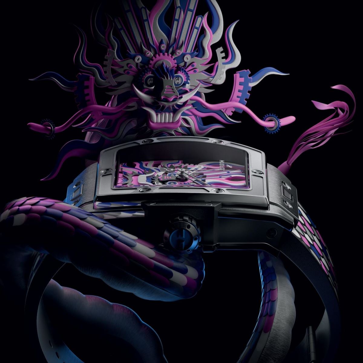 Hublot Spirit-of-Big-Bang-Titanium-Dragon