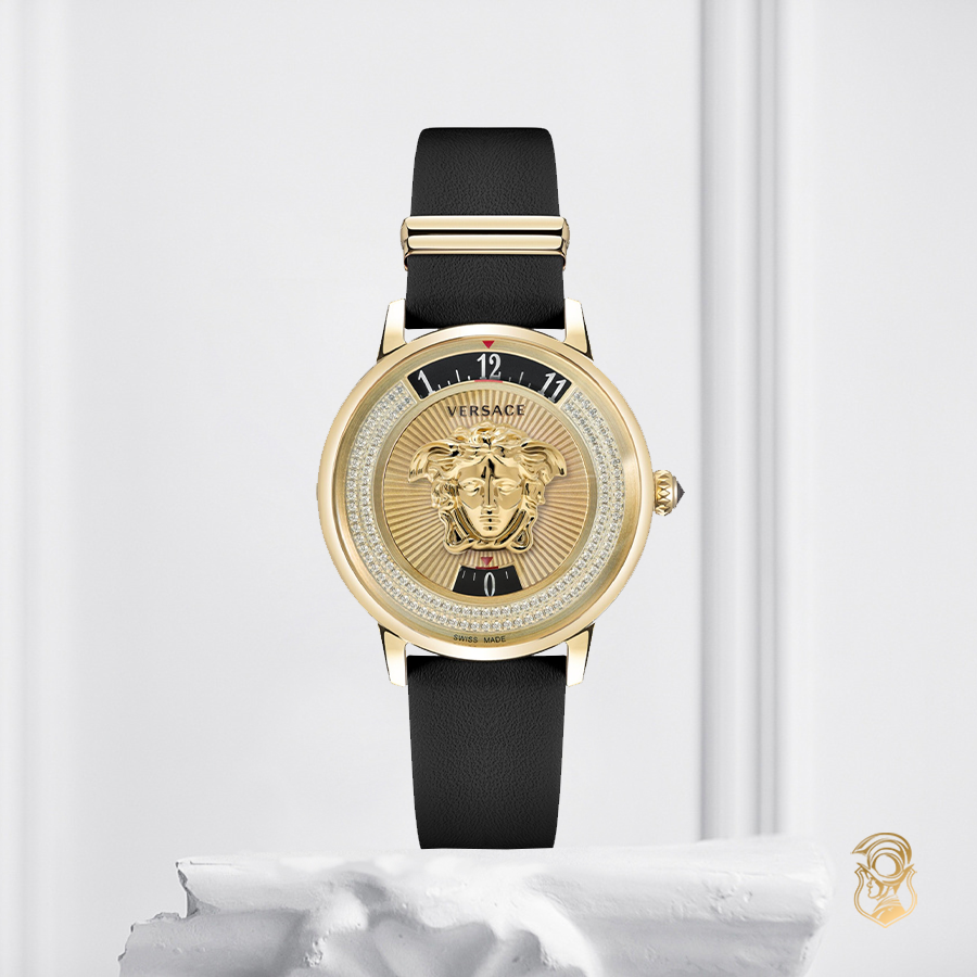 MSP: 101455 Versace Medusa Diamond Watch 38mm 106,730,000