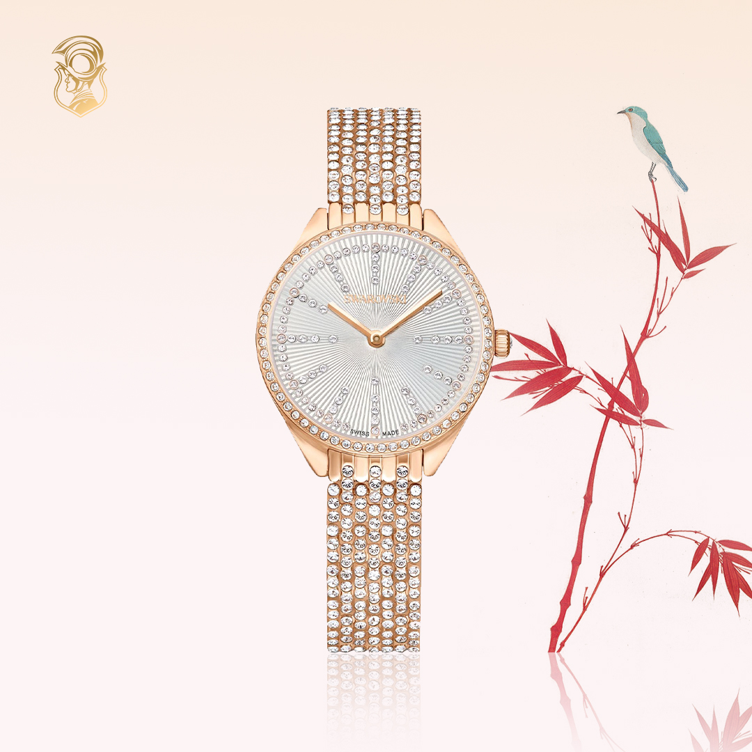 MSP: 102207 Swarovski Attract Watch 30MM 11,860,000