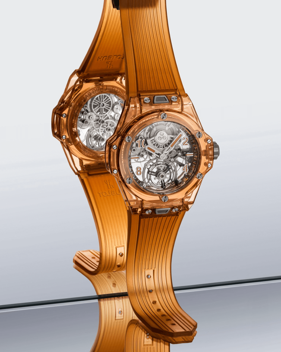 đồng hồ Hublot Big Bang Tourbillon Automatic Orange Sapphire