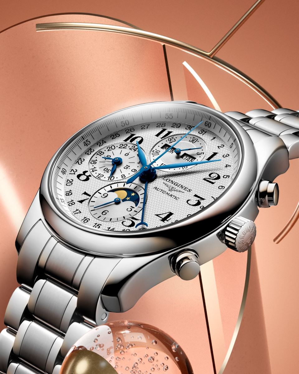 đồng hồ longines master moonphase chính hãng cao cấp 