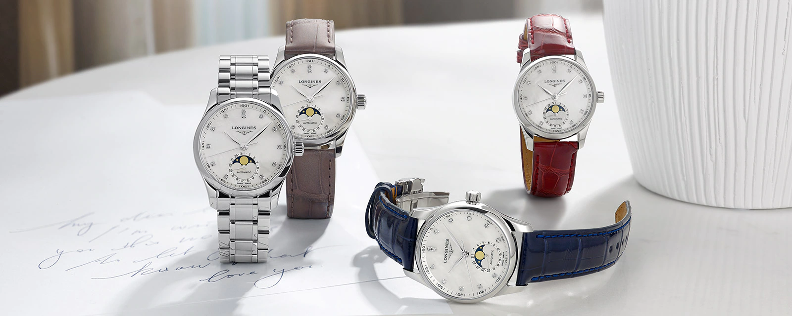 Đồng Hồ Longines Master Moonphase Ladies