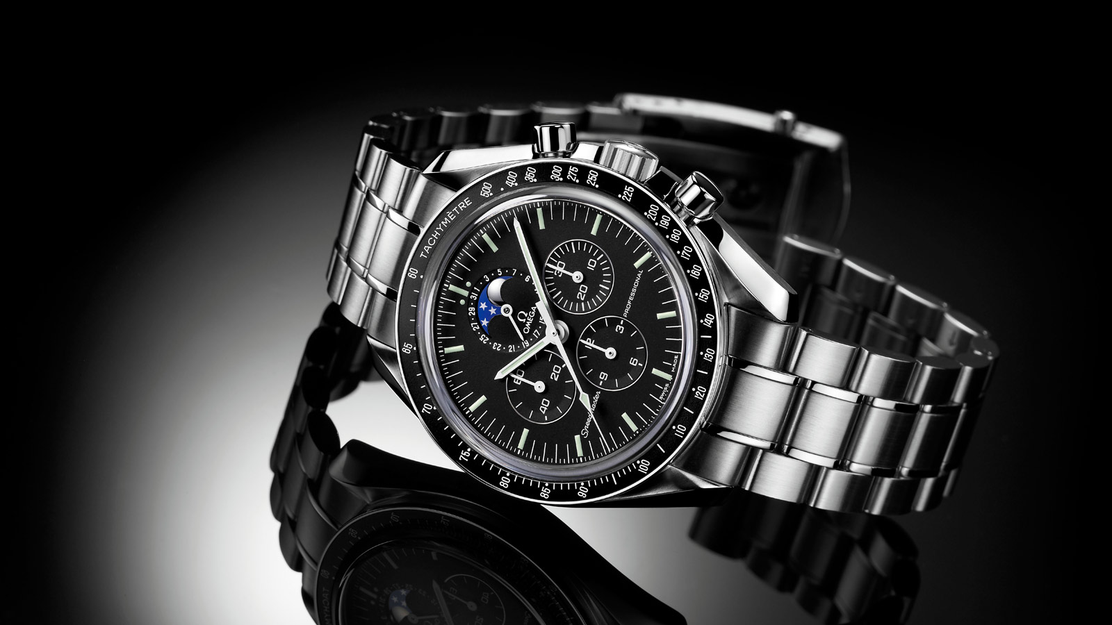 đồng hồ omega có tính năng tachymeter