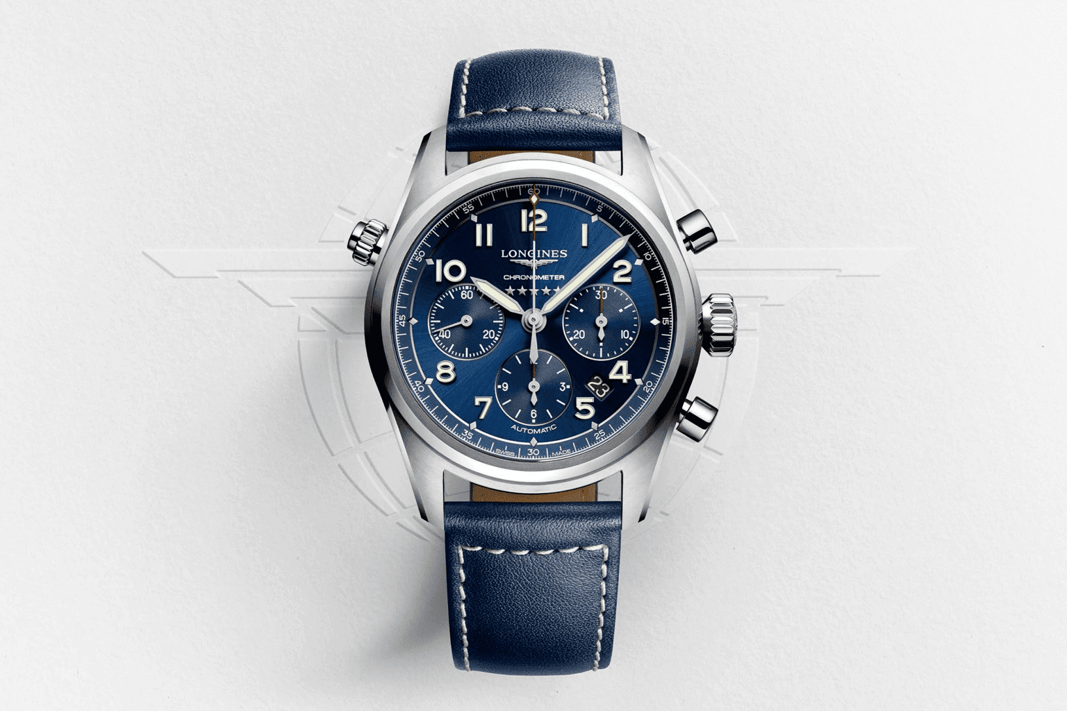 đồng hồ phi công longines spirit chronograph