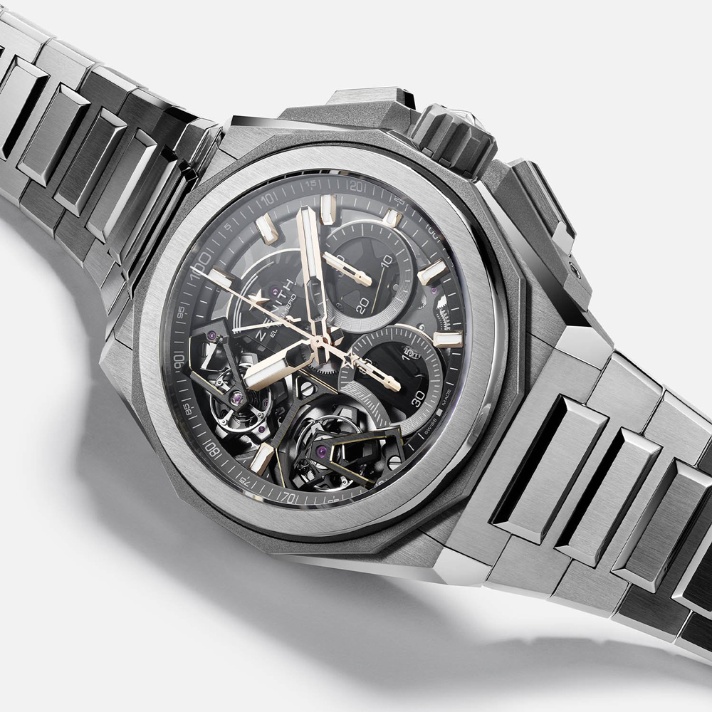 Đồng hồ Zenith Defy Extreme Double Tourbillon silver