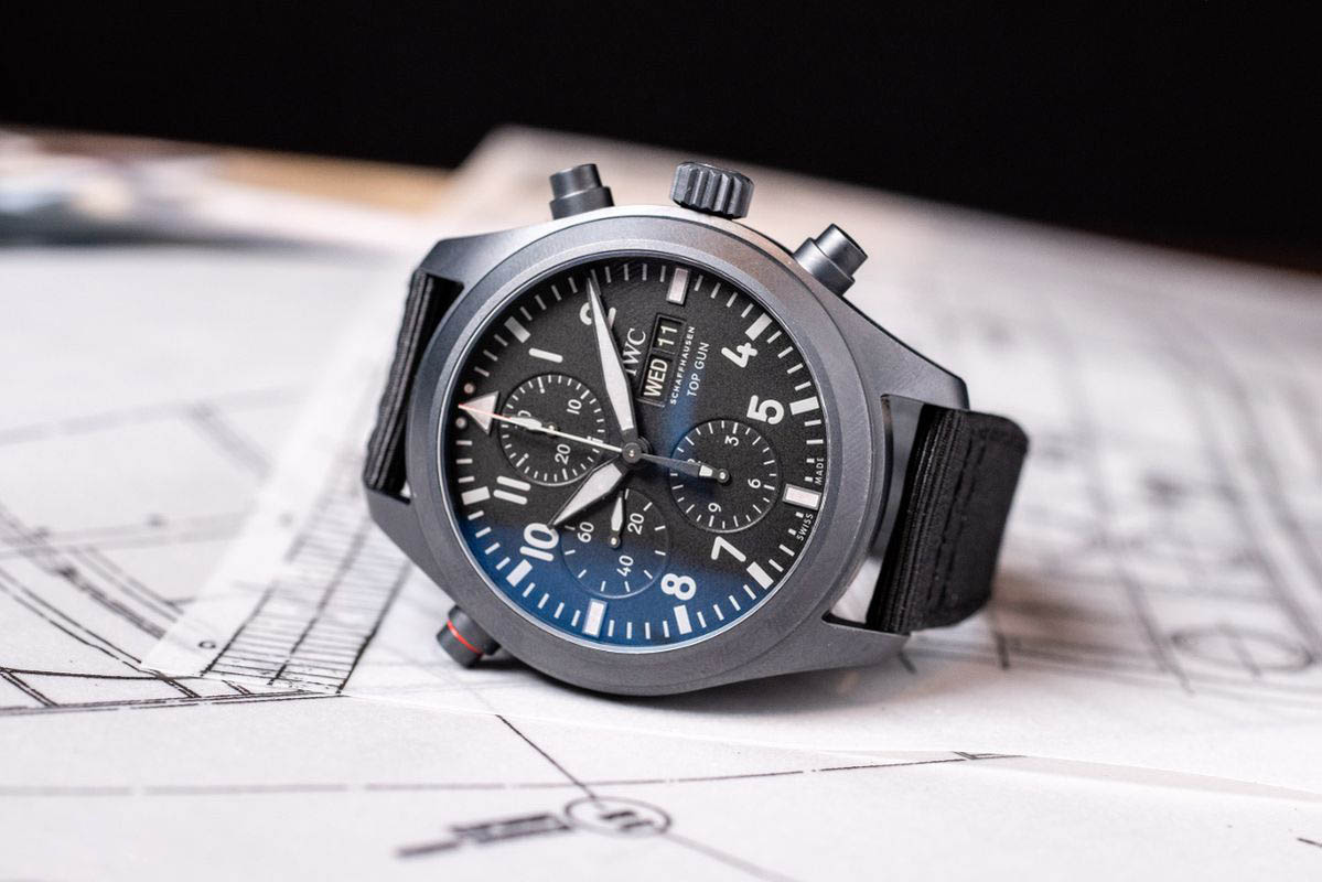 Đồng hồ phi công IWC Pilot’s Double Chronograph Edition Top Gun (2007)