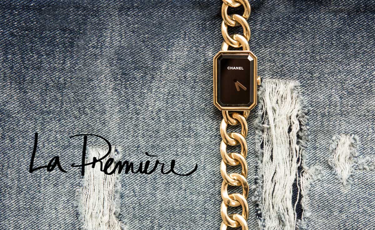 banner đồng hồ Chanel Première