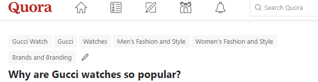 quora gucci